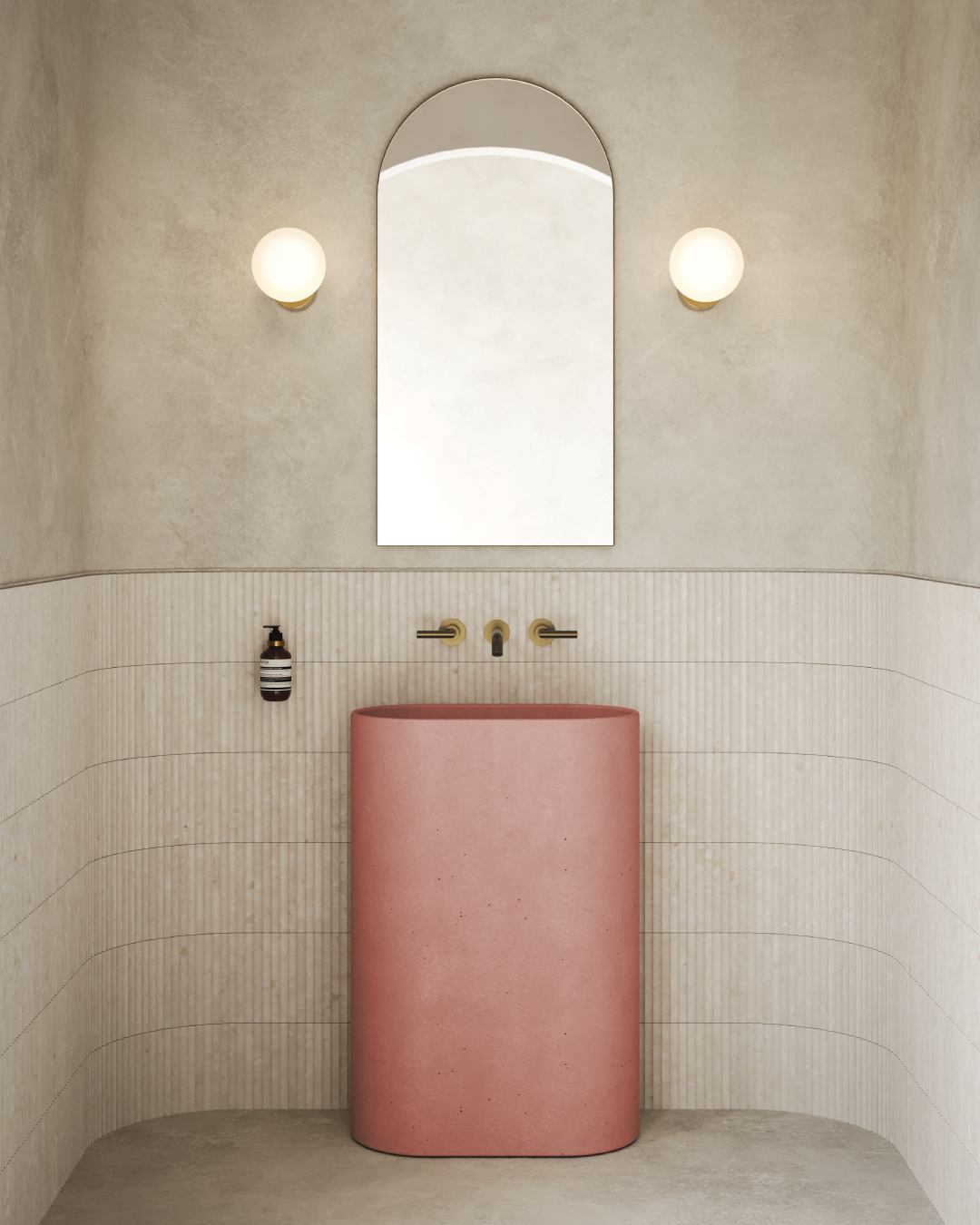 Molli Freestanding Basin (Musk)