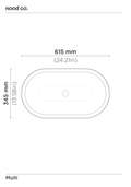 Molli Freestanding Basin (Wheat)