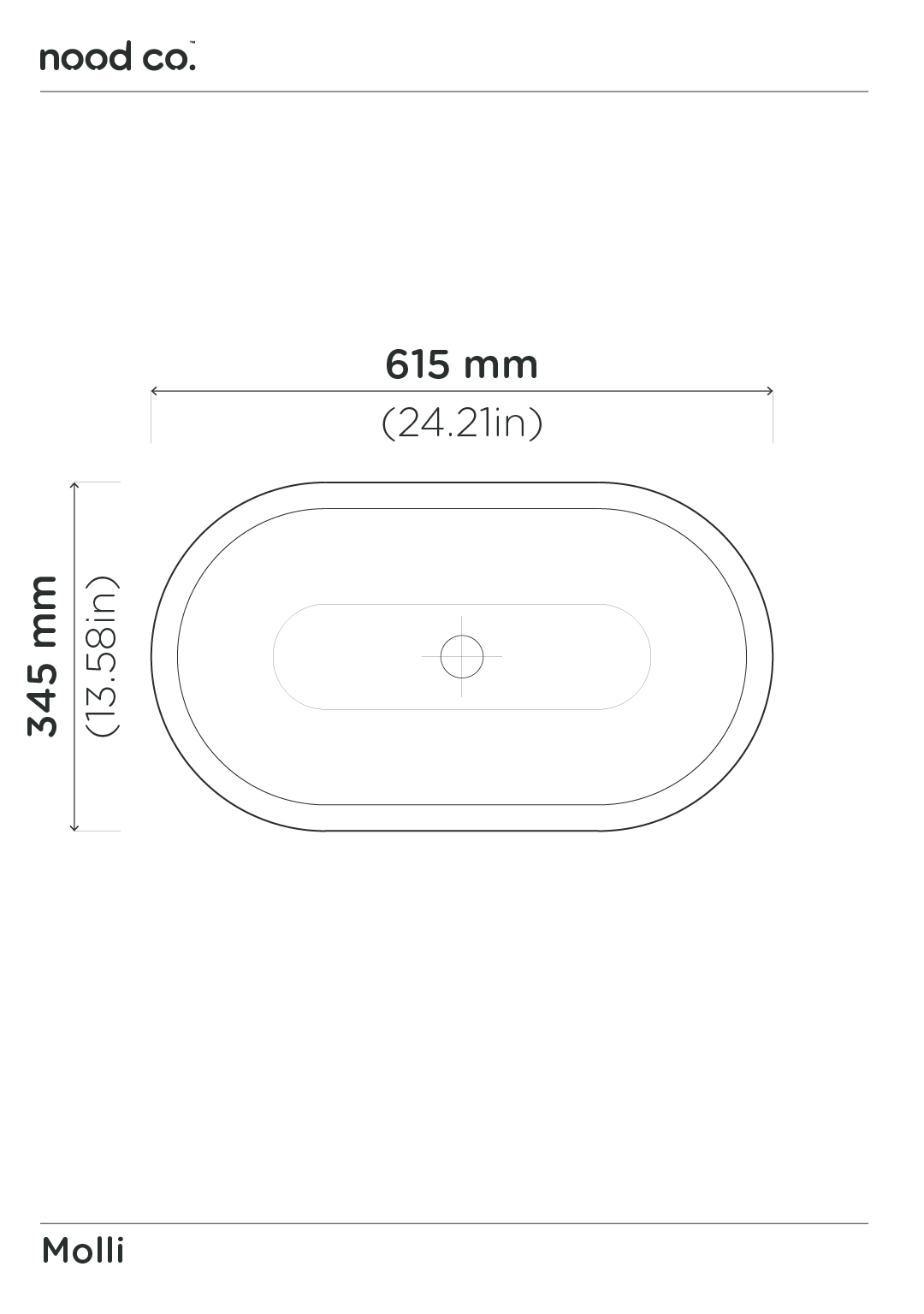 Molli Freestanding Basin (Rust)