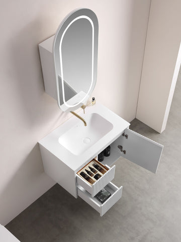 Allison Pill Shaving Cabinets 450x900x150 LK-MAPLSV4590 — Matte Black, Pill Shape Mirrors