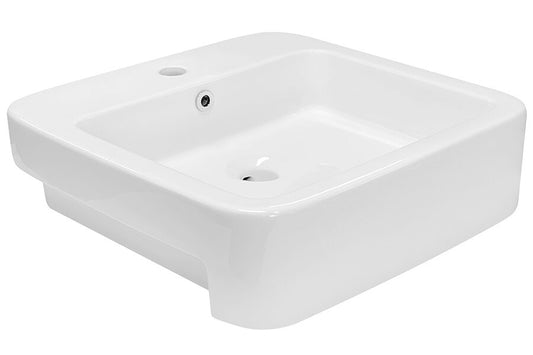 Novara Square Semi-Recessed Basin