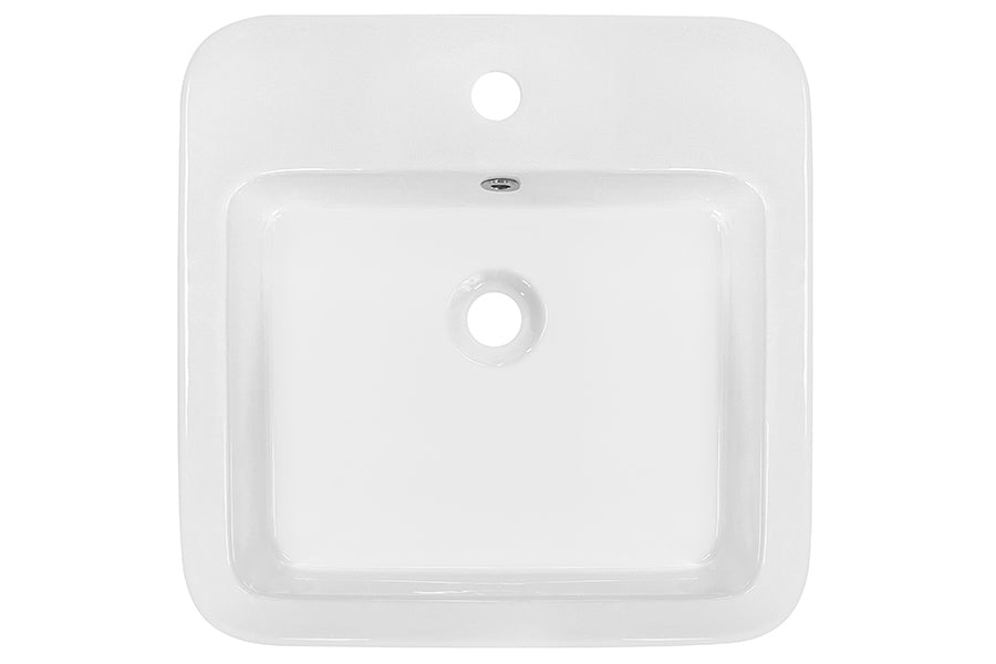 Novara Square Semi-Recessed Basin