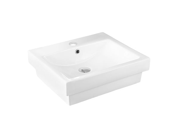 Novara Square Semi-Inset Basin