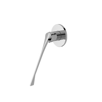 Classic Care Shower Mixer Extended Handle Chrome — Chrome & Stainless