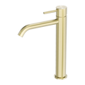 ZEN SS316L TALL BASIN MIXER BRUSHED GOLD