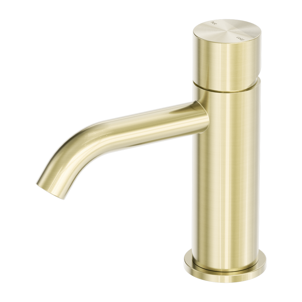 ZEN SS316L BASIN MIXER HANDLESS BRUSHED GOLD