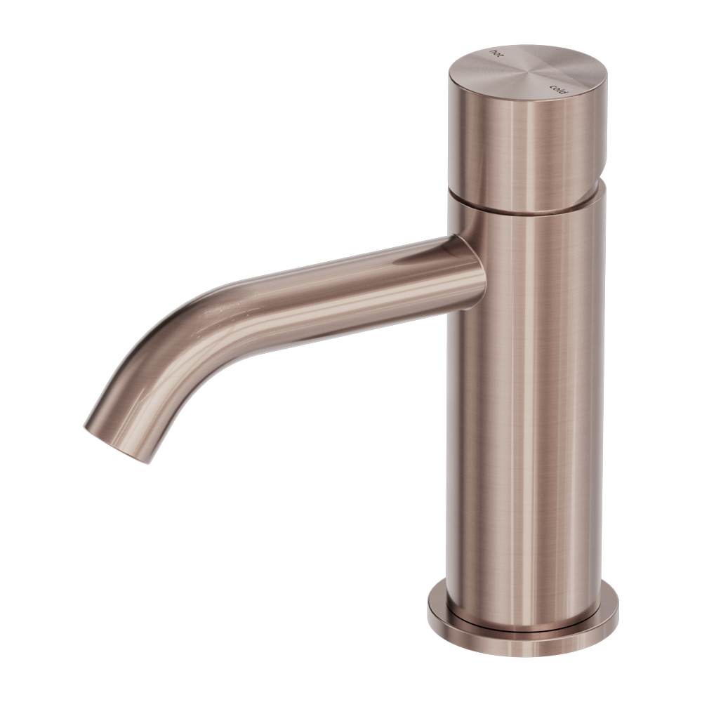 ZEN SS316L BASIN MIXER HANDLESS BRUSHED BRONZE