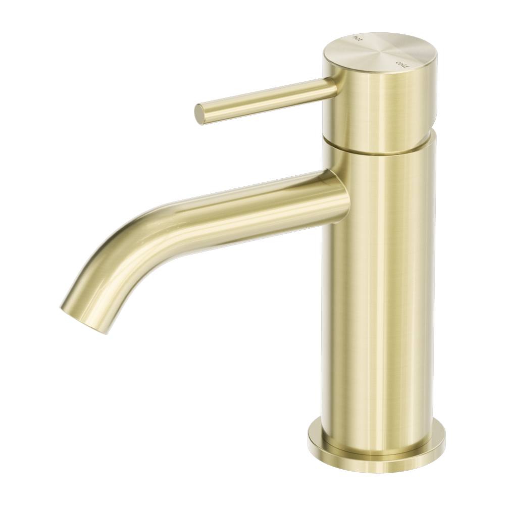 ZEN SS316L BASIN MIXER BRUSHED GOLD