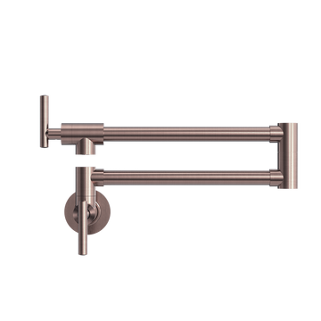 Zen 316L Stainless Steel Pot Filler Bz (NR162203BZ) Brushed Bronze — Chrome & Stainless