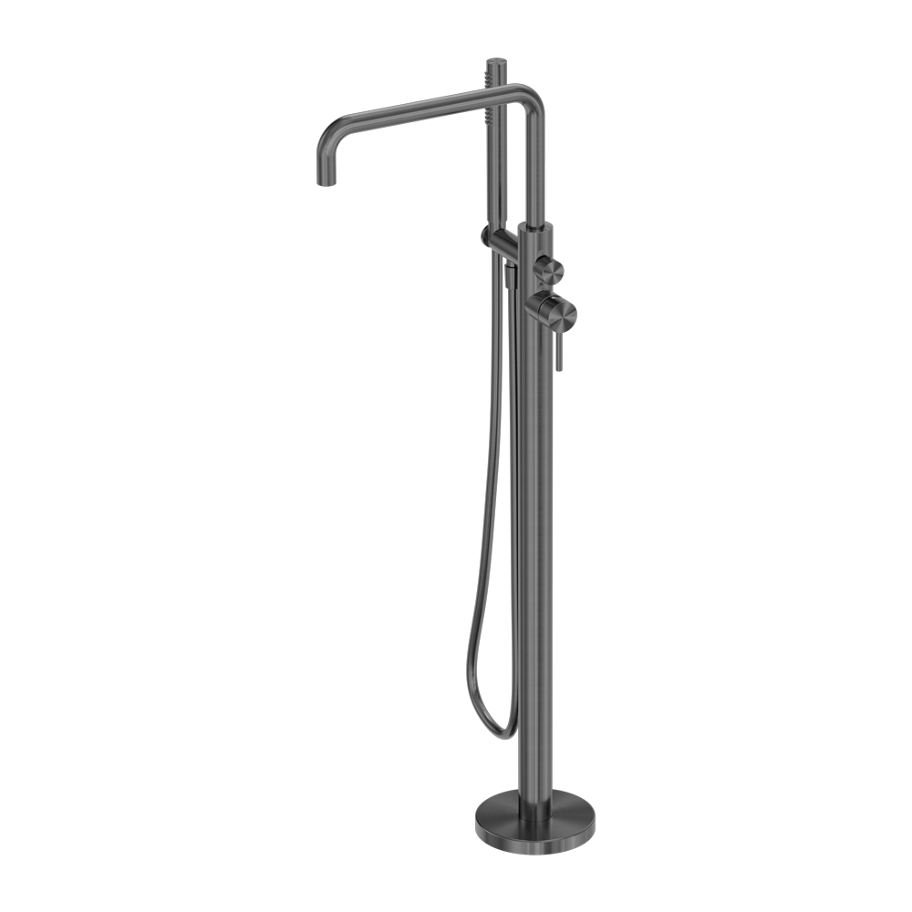 ZEN SS316L FREESTANDING BATH MIXER GRAPHITE