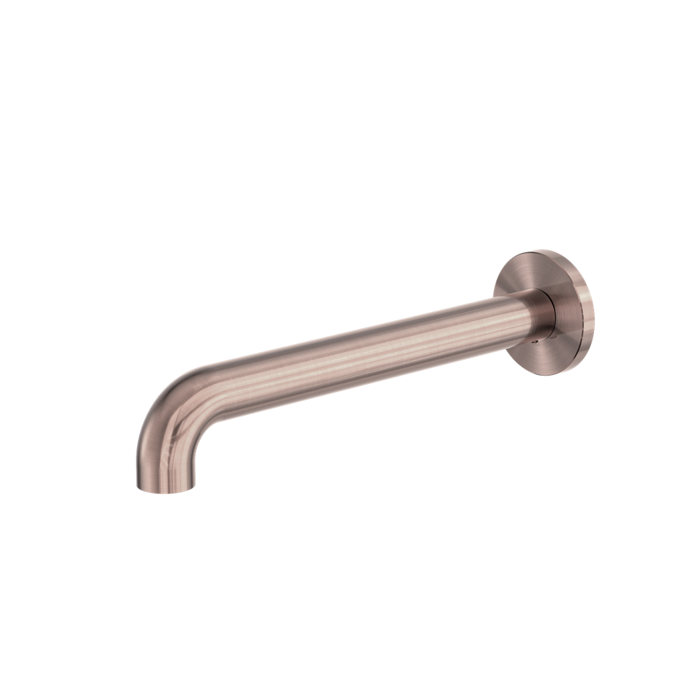 ZEN SS316L ROUND BASIN/BATH SPOUT ONLY 185/230MM BRUSHED BRONZE