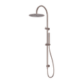 ZEN SS316L TWIN SHOWER BRUSHED BRONZE