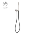 ZEN SS316L SHOWER ON BRACKET WITH OUTDOOR SHOWER HOSE BRUSHED NICKEL