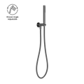 ZEN SS316L SHOWER ON BRACKET WITH OUTDOOR SHOWER HOSE GRAPHITE