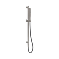Zen SS316L Shower Rail With Outdoor Shower Hose Brushed Nickel