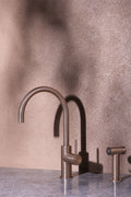 ZEN SS316L KITCHEN MIXER WITH HAND SPRAY BRUSHED BRONZE
