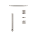 ZEN SS316L WALL BASIN/BATH MIXER 185/230MM SPOUT TRIM KITS ONLY BRUSHED NICKEL