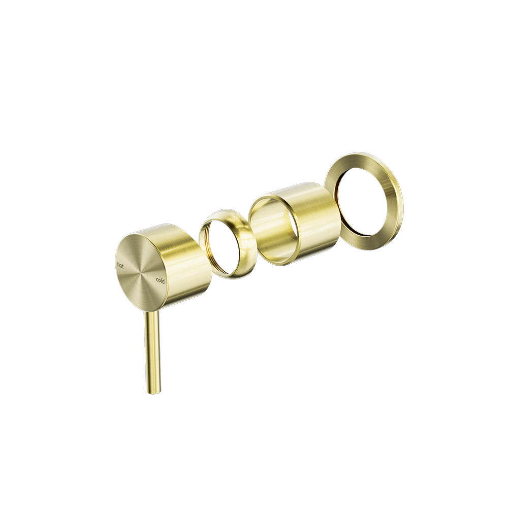 ZEN SS316L SHOWER MIXER TRIM KITS ONLY BRUSHED GOLD