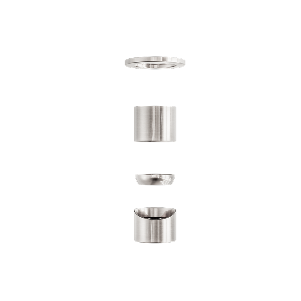 ZEN SS316L SHOWER MIXER TRIM KITS ONLY BRUSHED NICKEL