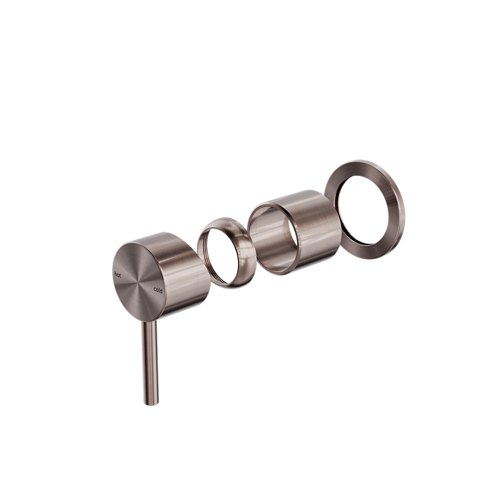 ZEN SS316L SHOWER MIXER TRIM KITS ONLY BRUSHED BRONZE