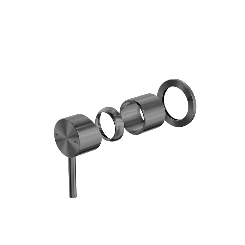 ZEN SS316L SHOWER MIXER TRIM KITS ONLY GRAPHITE (NR162211TGR) GRAPHITE