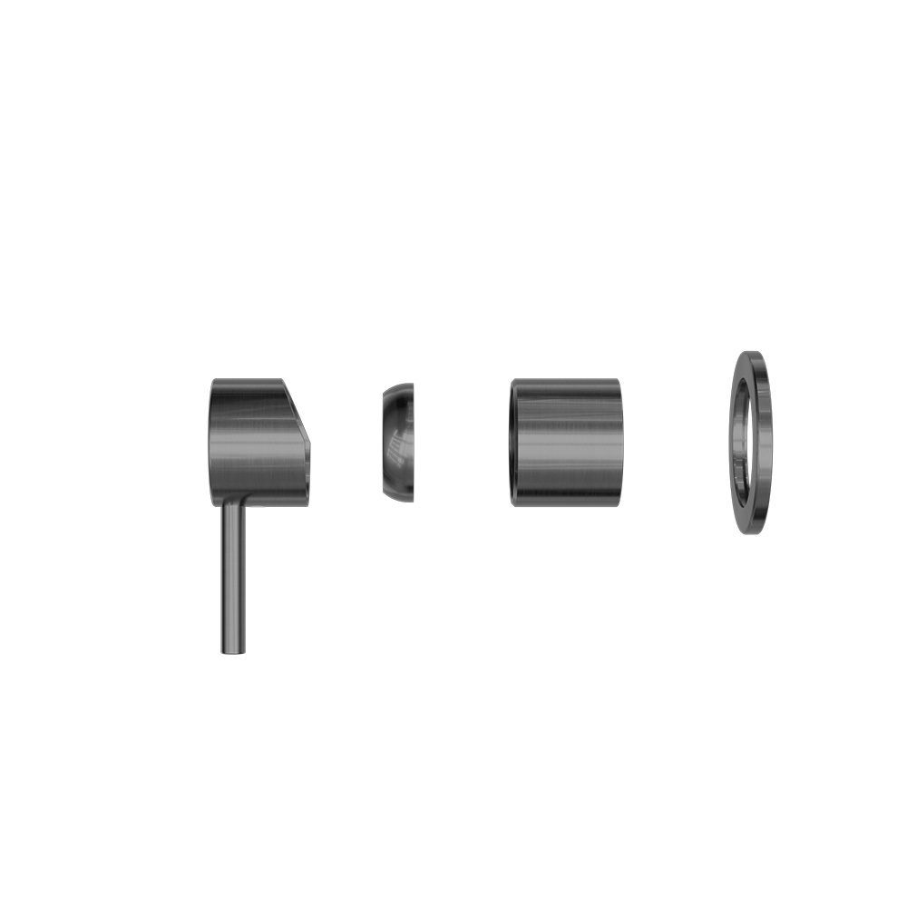 ZEN SS316L SHOWER MIXER TRIM KITS ONLY GRAPHITE (NR162211TGR) GRAPHITE