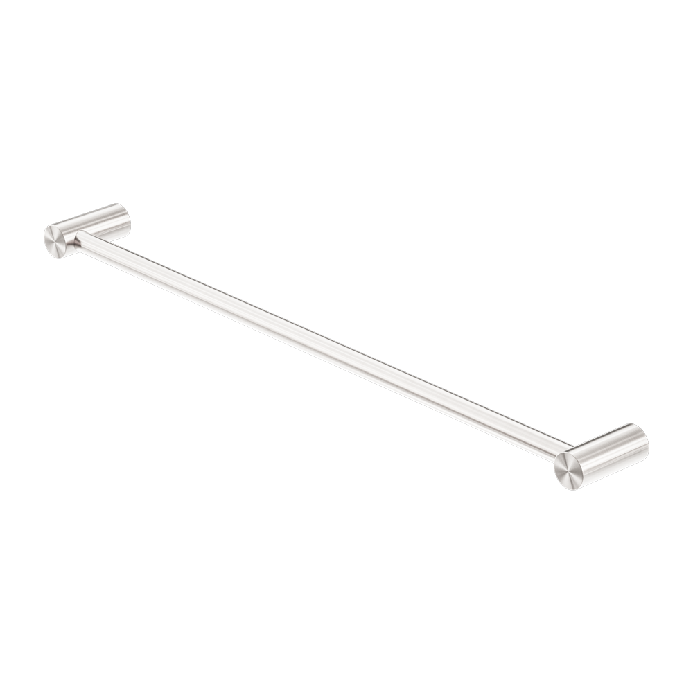 ZEN SS316L SINGLE TOWEL RAIL 600/800MM BRUSHED NICKEL