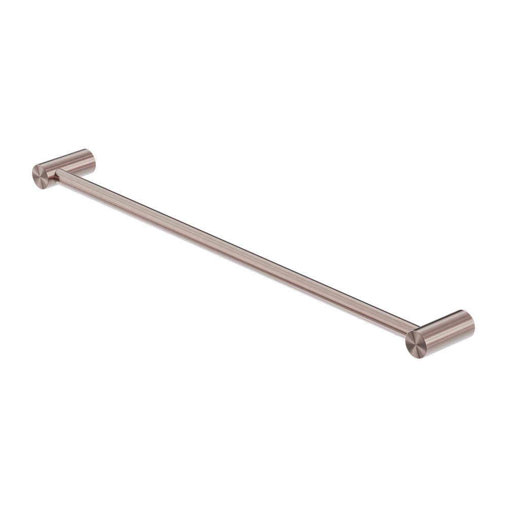 ZEN SS316L SINGLE TOWEL RAIL 600/800MM BRUSHED BRONZE