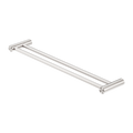 ZEN SS316L DOUBLE TOWEL RAIL 600/800MM BRUSHED NICKEL
