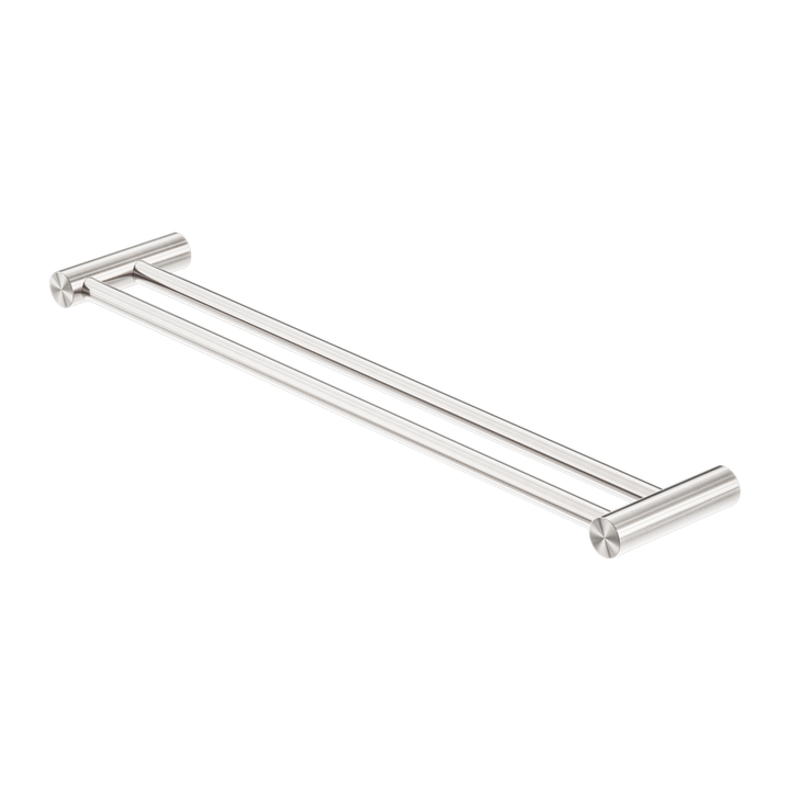 Zen SS316L Double Towel Rail 600/800MM Brushed Nickel
