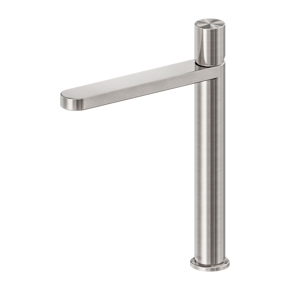 PURE SS316L TALL BASIN MIXER BRUSHED NICKEL
