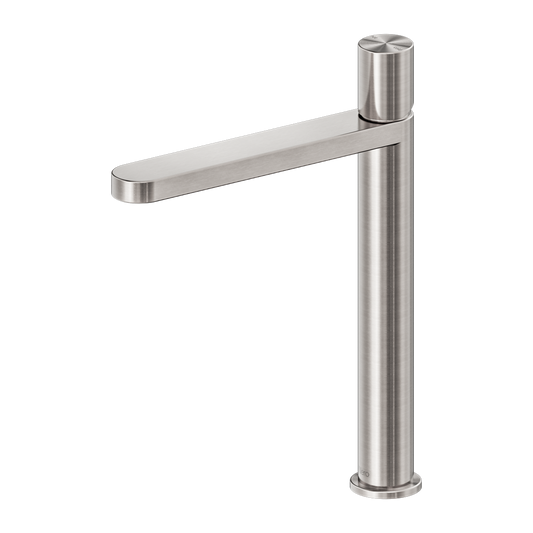 PURE SS316L TALL BASIN MIXER BRUSHED NICKEL