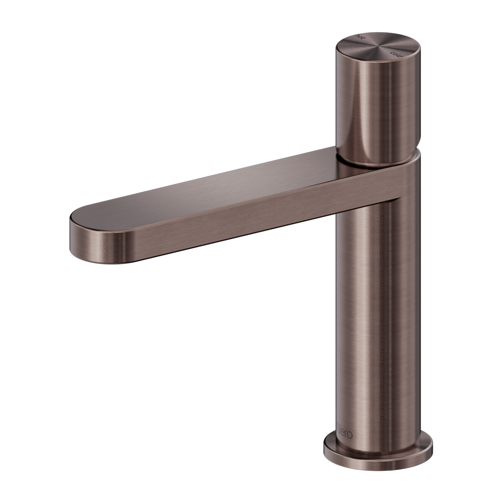 PURE SS316L BASIN MIXER BRUSHED BRONZE