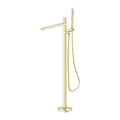 PURE SS316L PROGRESSIVE FREESTANDING BATH MIXER BRUSHED GOLD