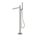 PURE SS316L PROGRESSIVE FREESTANDING BATH MIXER BRUSHED NICKEL