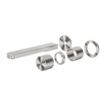 PURE SS316L PROGRESSIVE WALL BASIN/BATH MIXER SEPARATE BACK PLATE TRIM KITS ONLY BRUSHED NICKEL