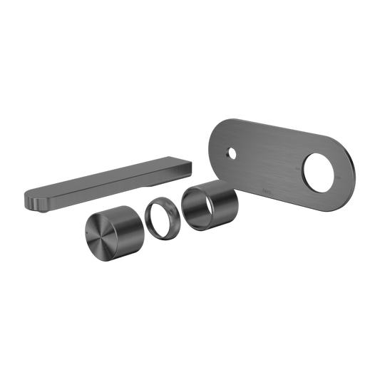 PURE SS316L PROGRESSIVE WALL BASIN/BATH MIXER TRIM KITS ONLY GRAPHITE (NR172210ATGR) GRAPHITE