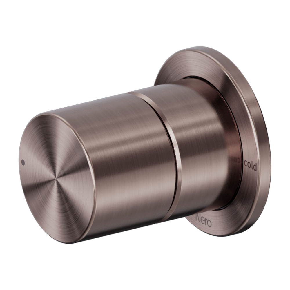 PURE SS316L PROGRESSIVE SHOWER MIXER BRUSHED BRONZE