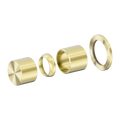 PURE SS316L PROGRESSIVE SHOWER MIXER TRIM KITS ONLY BRUSHED GOLD