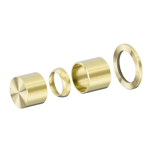 PURE SS316L PROGRESSIVE SHOWER MIXER TRIM KITS ONLY BRUSHED GOLD