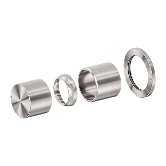 PURE SS316L PROGRESSIVE SHOWER MIXER TRIM KITS ONLY BRUSHED NICKEL