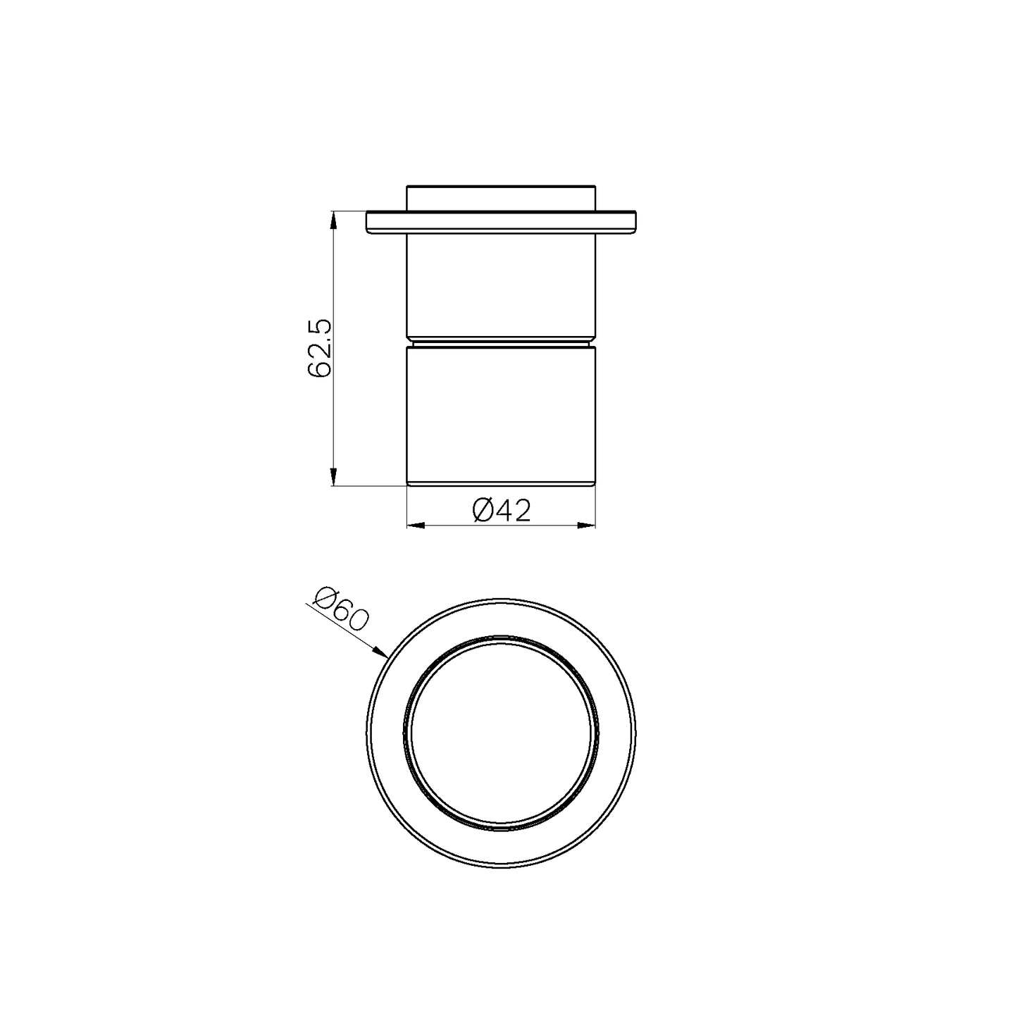 PURE SS316L PROGRESSIVE SHOWER MIXER TRIM KITS ONLY BRUSHED NICKEL