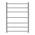 NON-HEATED TOWEL LADDER CHROME