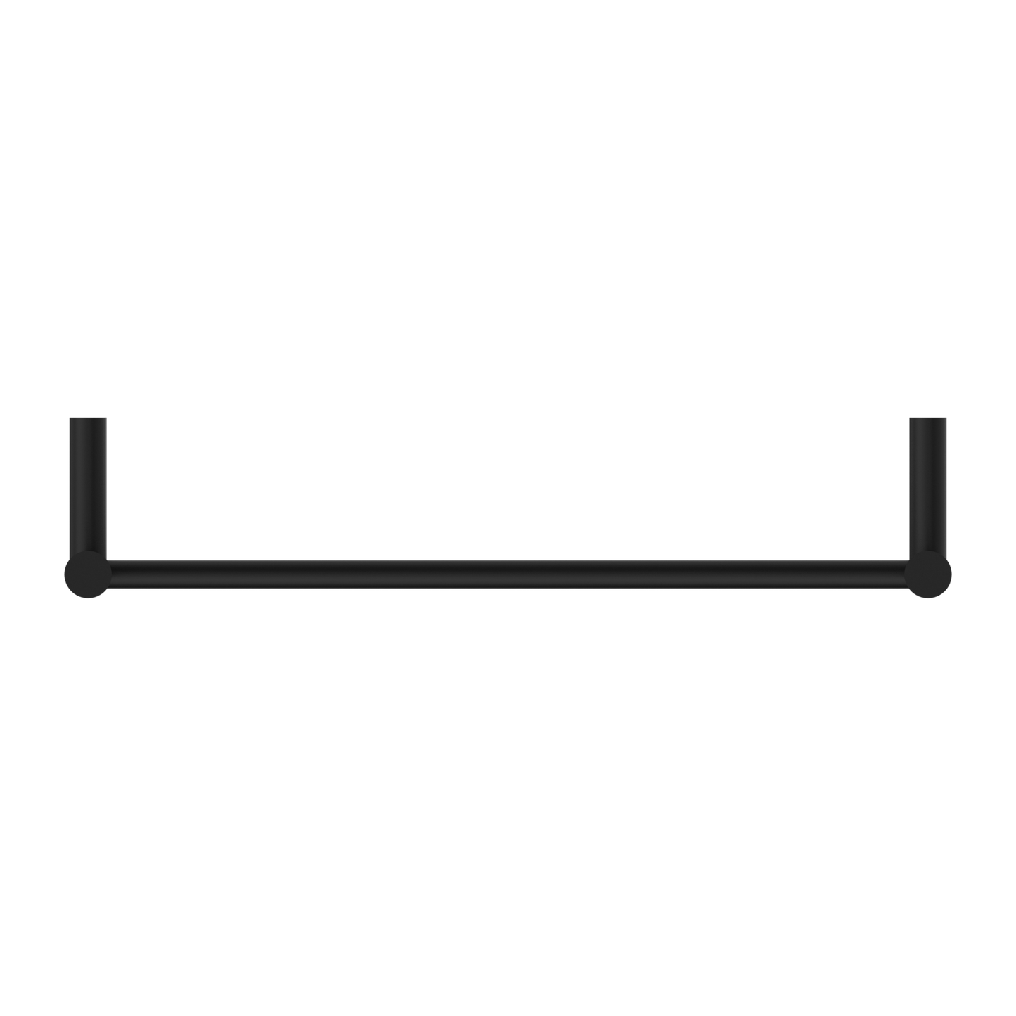 NON-HEATED TOWEL LADDER MATTE BLACK
