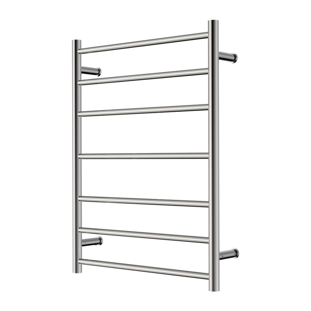 MECCA 240V 7 BAR HEATED TOWEL LADDER CHROME