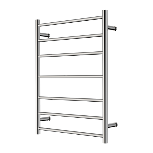 MECCA 240V 7 BAR HEATED TOWEL LADDER CHROME