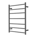 MECCA 240V 7 BAR HEATED TOWEL LADDER GUN METAL