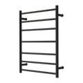 MECCA 240V 7 BAR HEATED TOWEL LADDER MATTE BLACK