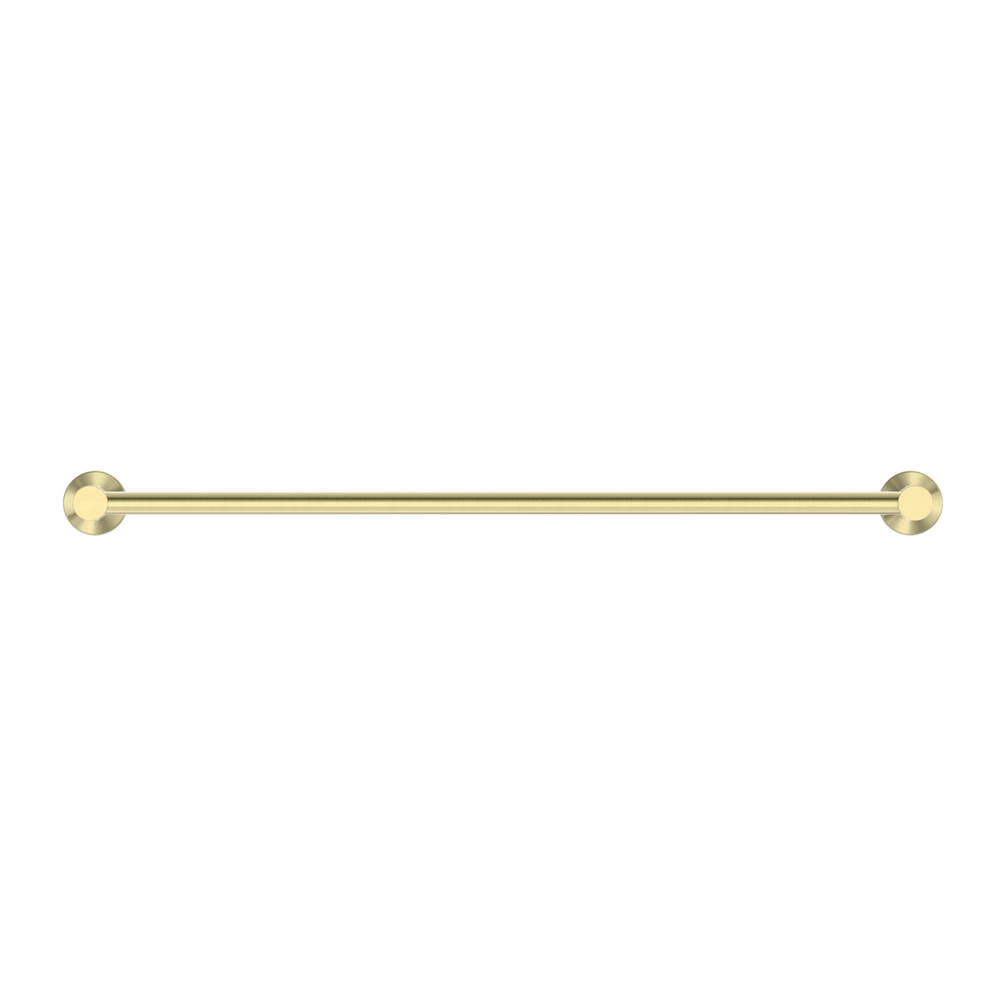 MECCA SINGLE TOWEL RAIL 600/800MM BRUSHED GOLD