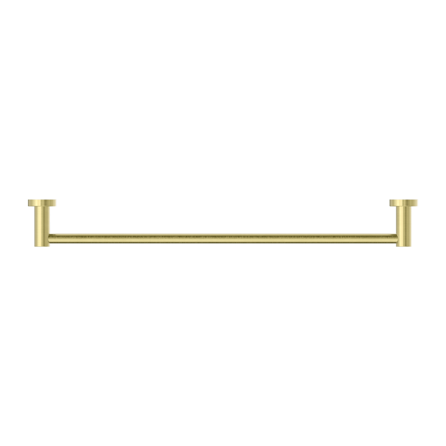 MECCA SINGLE TOWEL RAIL 600/800MM BRUSHED GOLD